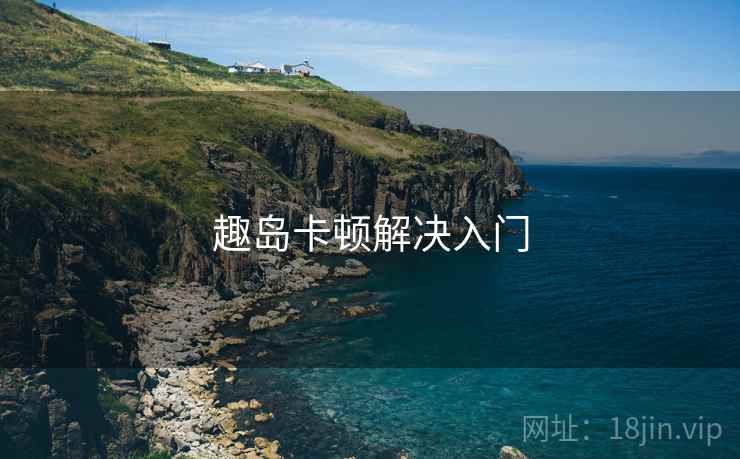 趣岛卡顿解决入门 第2张 趣岛卡顿解决入门 第2张