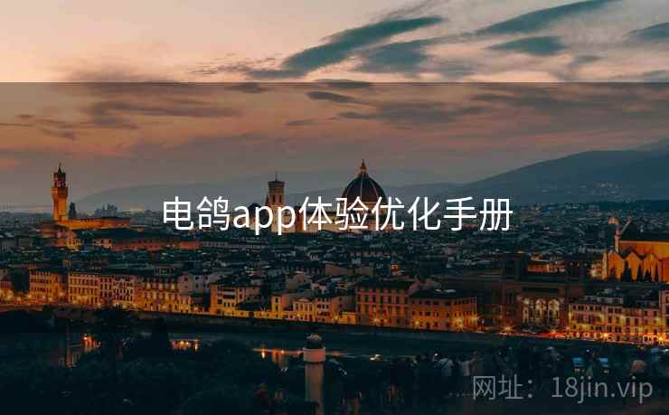 电鸽app体验优化手册 第2张 电鸽app体验优化手册 第2张